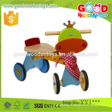 2015 Nouveau marque Fancy Design 4-Wheels Vehicle Toy Wood Kids Bike
